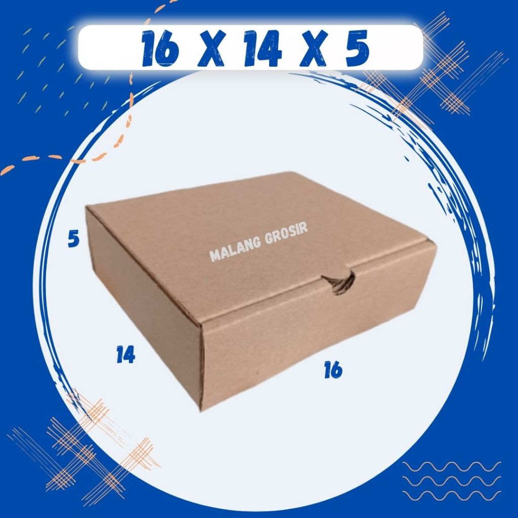 Kardus 16x14x5 LD Box Dus Packing Kotak Kemasan Karton Souvenir Hampers Kado Minyak Wangi Kosmetik