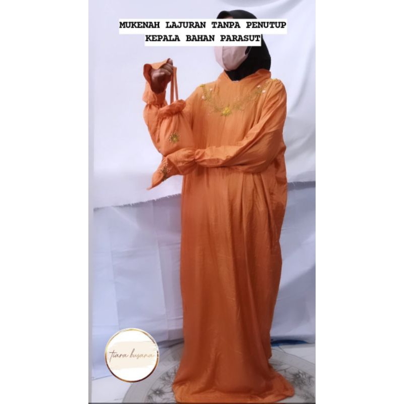 MUKENA ABAYA / MUKENAH PARASUT TANPA KEPALA.