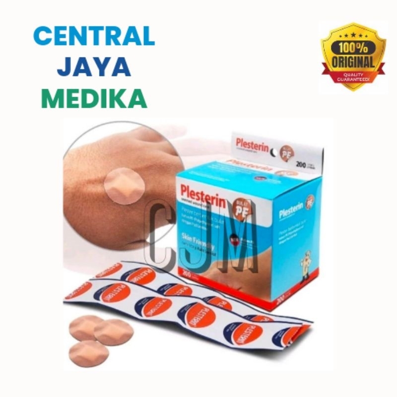 Plesterin Bulat Coklat Onemed 200 pcs