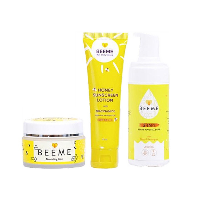 LESTARI BABY - BEEME MOM & BABY SKINCARE PERAWATAN KULIT IBU DAN ANAK/ body lotion bayi/ hair lotion