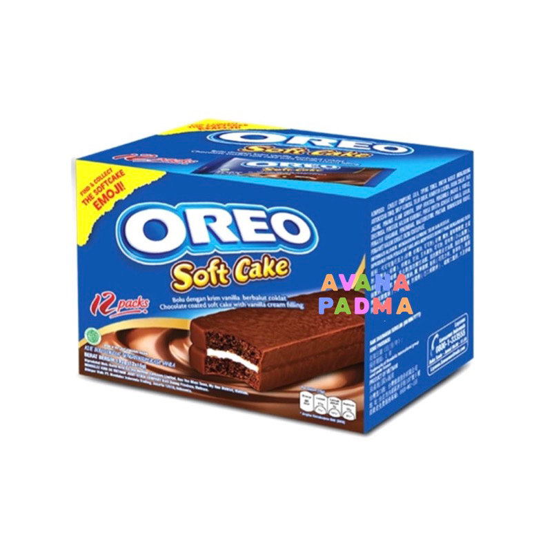 

Oreo Soft Cake (Isi 3/Box) (48g)