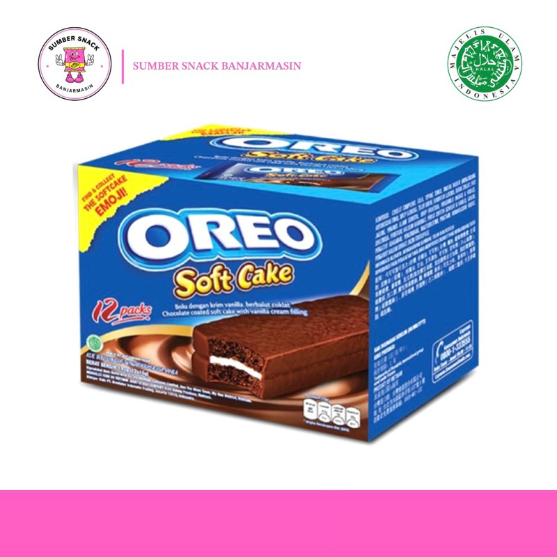 

Oreo Soft Cake (Isi 3/Box) (48g)