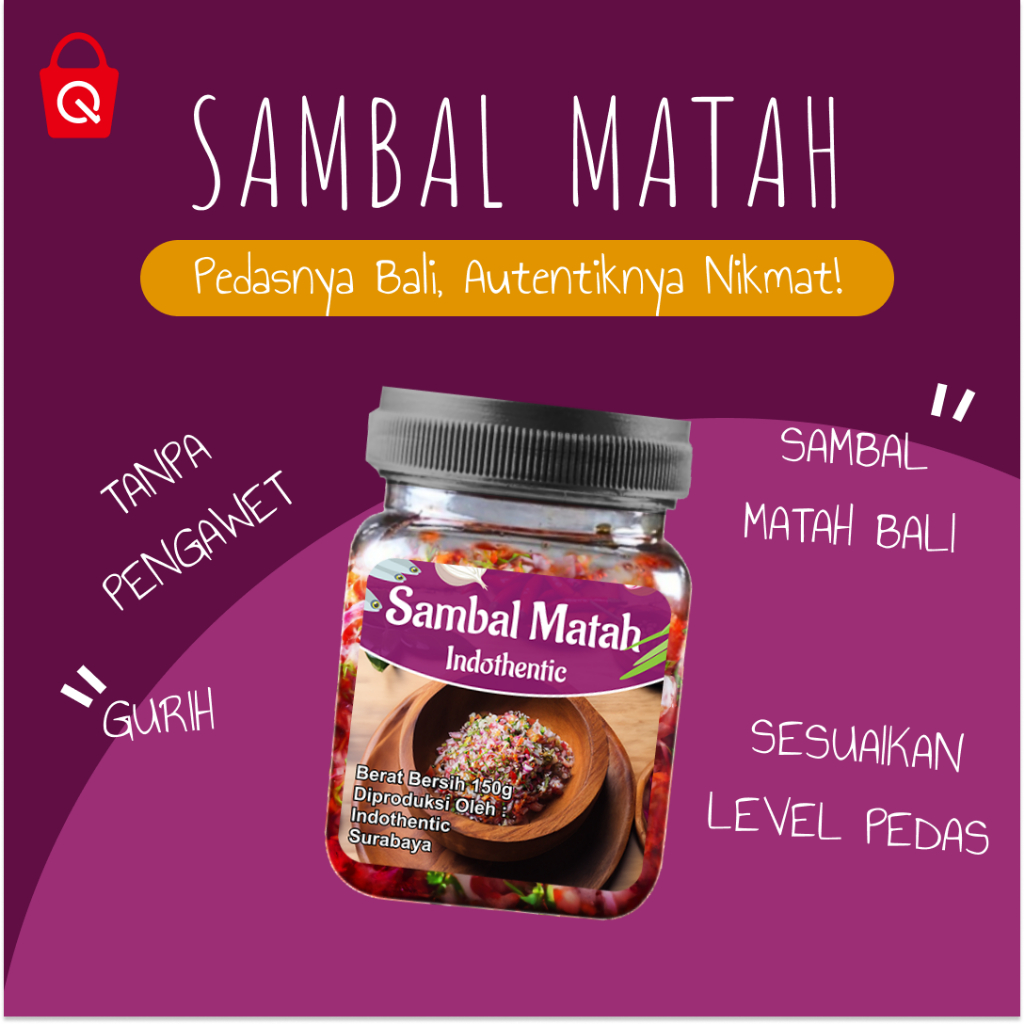 

SAMBAL MATAH BALI PEDAS LEVEL DALAM BOTOL NIKMAT RUMAHAN INDOTHENTIC