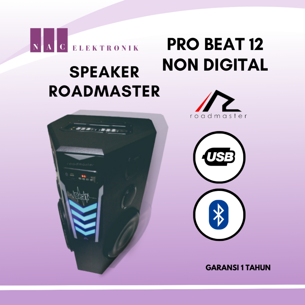 ROADMASTER SPEAKER AKTIF PRO BEAT 12 - MANUAL SERIES