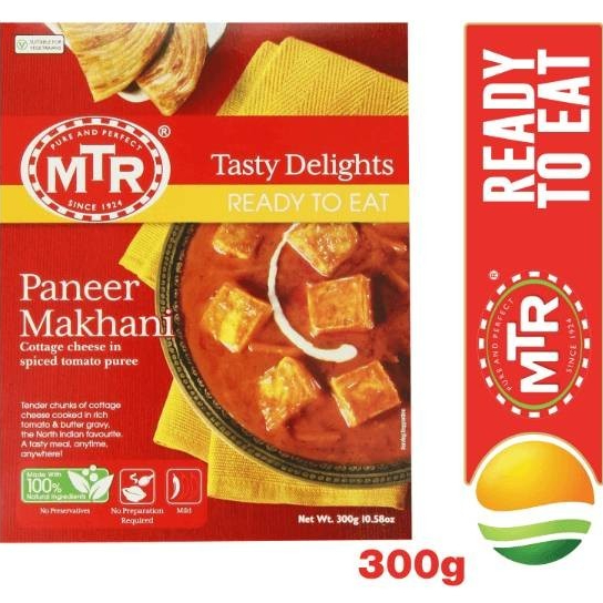 

PANEER MAKHANI MTR 300G / Makanan India / Halal / Ready To Eat