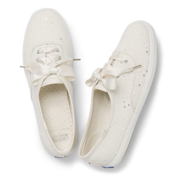 Keds sepatu wanita champion KS glitter tulle white