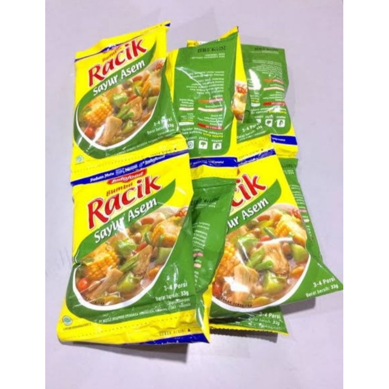 

Korzaln Racik Ayam Goreng Renceng Isi 10 Biji/Racik Ikan Goreng/Racik Sop/Asem