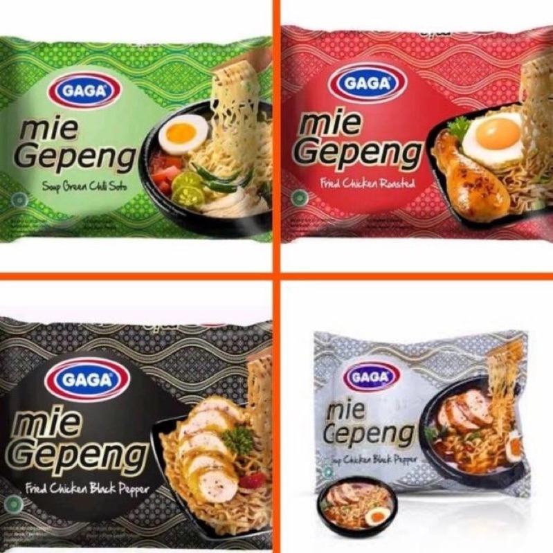 

Gaga Mie Gepeng Berbagai Varian Rasa ready stock