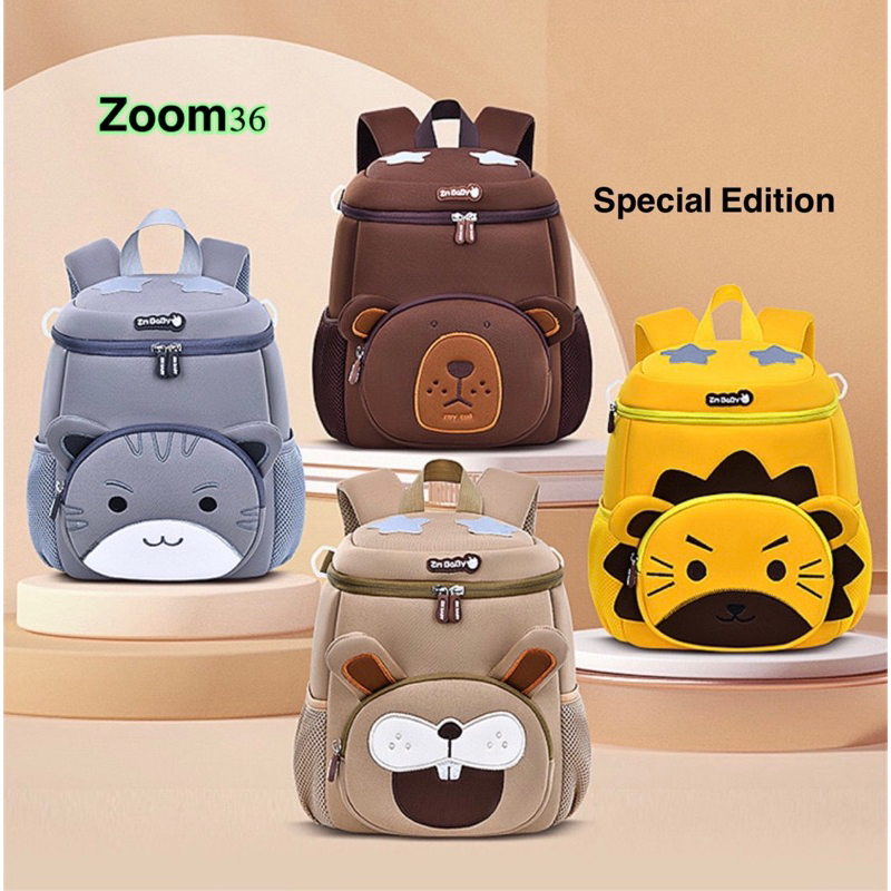 ZM BABY 5828 Animal Tas Sekolah Tas Ransel Anak Tas Anak TK