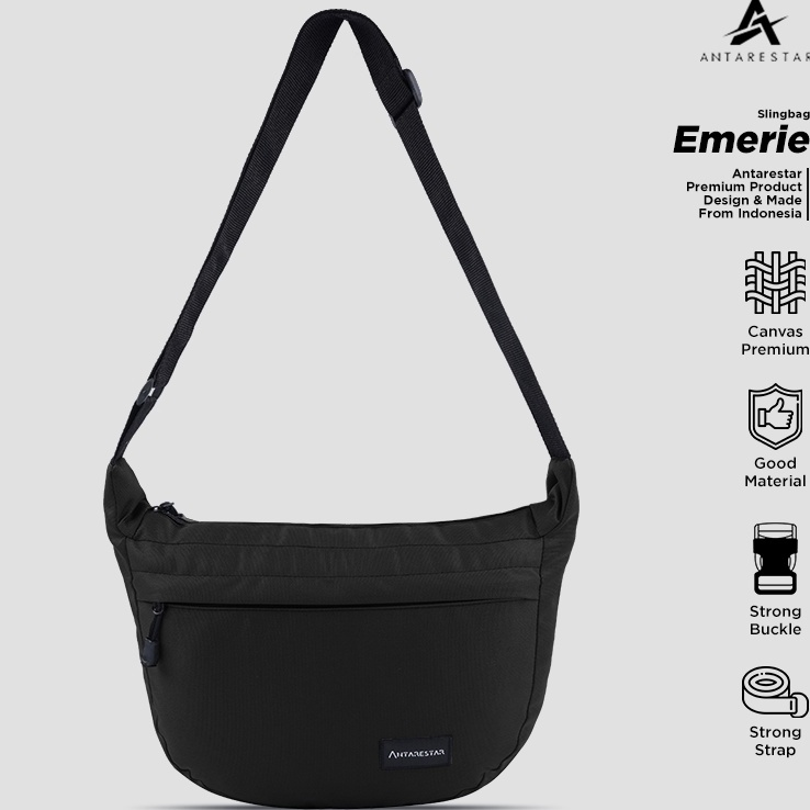 Terbaru Tas Selempang Pria Wanita Antarestar Emery  Slingbag Pria Wanita Antarestar