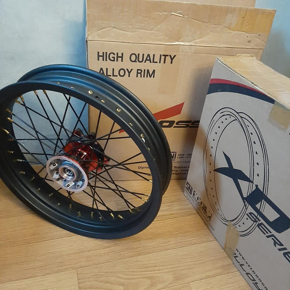 Velg Supermoto CRF150L Sprint XD 300.350 17 36H