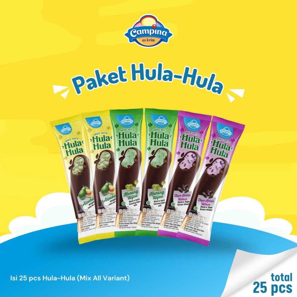 

MURAH LEBAY PAKET ICE CREAM CAMPINA HULAHULA ES KRIM