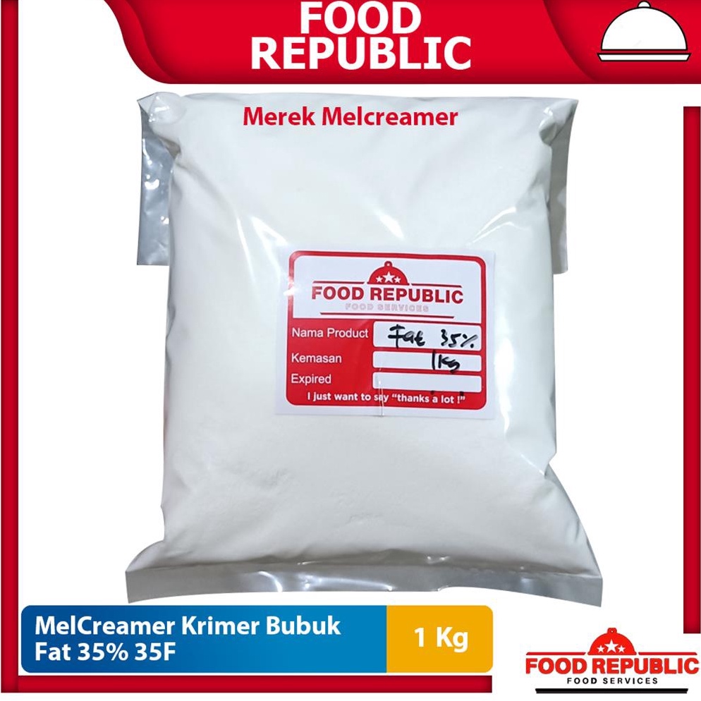 

READY STOK KRIMER BUBUK CREAMER POWDER 1 KG FAT 35 NON DAIRY HALAL