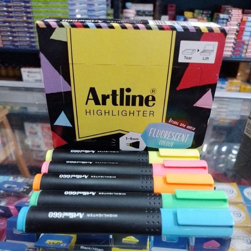 

Stabilo HighLighter Artline EK-660 Warna Metalik ( Pcs ) [ Original ]