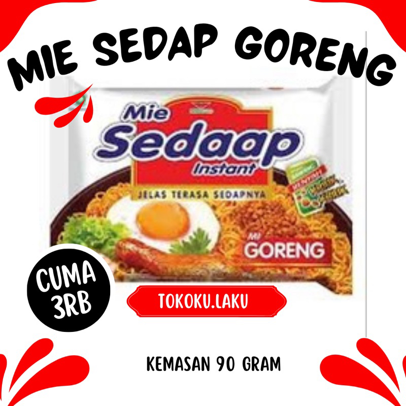

[BEST DEAL] Mie Sedap Goreng kemasan 90 gram