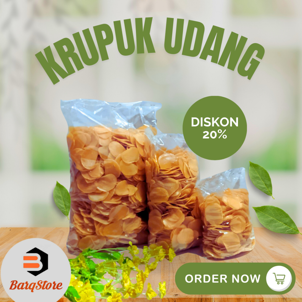 

[500 Gram] Kerupuk Udang Cap Dacil