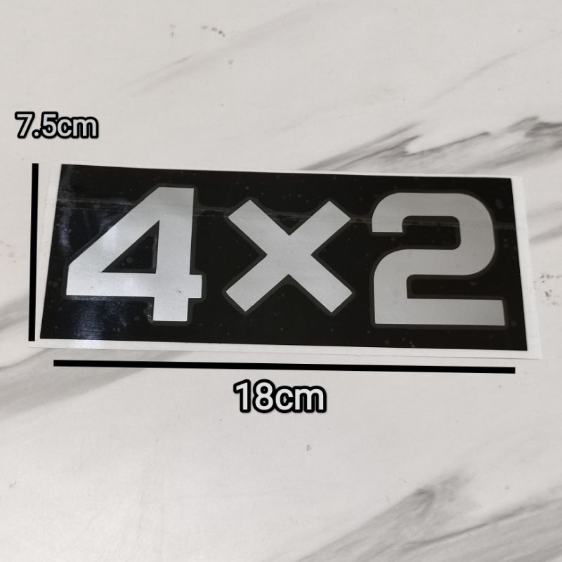 Sticker depan 4x2/6x2/6x4 mobil Truk Mitsubishi Fuso 220PS stiker depan