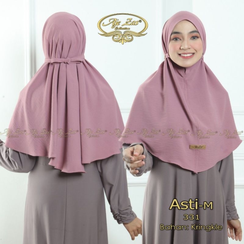 Hijab instan/ Bergo tali asti / Jilbab instan tali tanpa pet