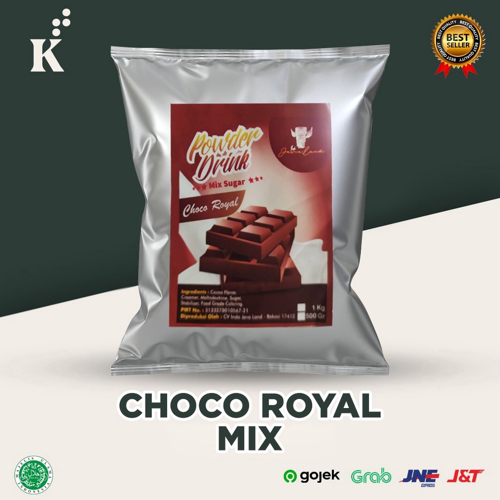 

NEW Bubuk Minuman Bubble Drink Powder Rasa Choco Royal Mix Sugar 1 KG