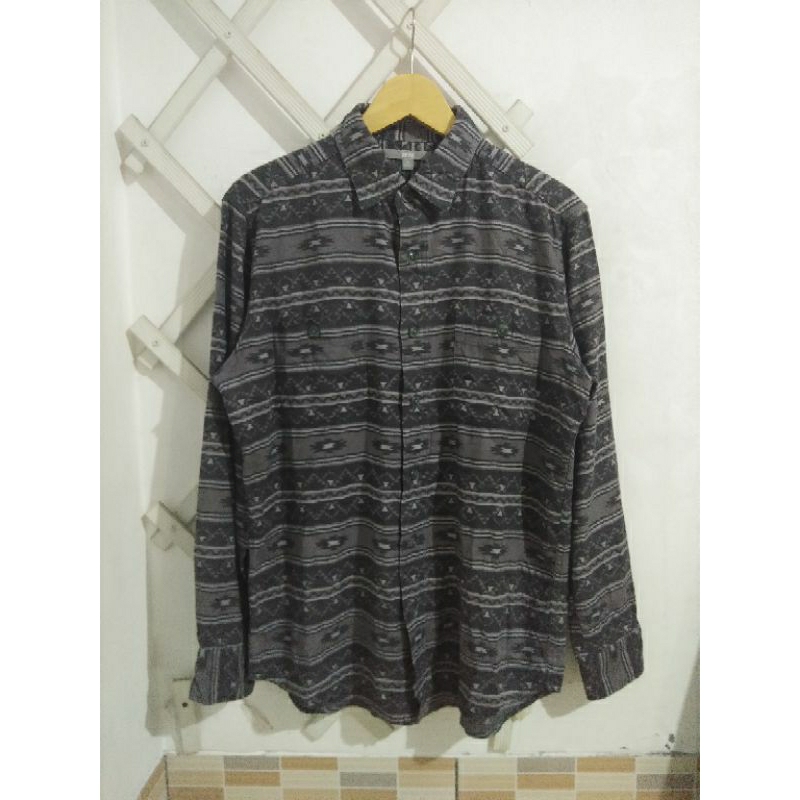 flanel uniqlo navajo