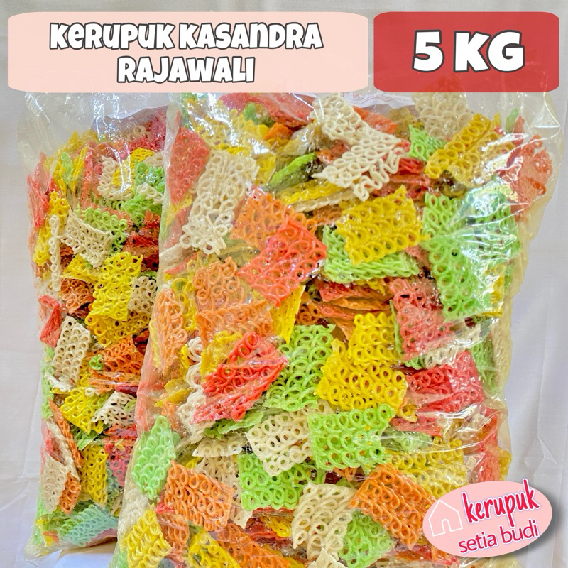 

KERUPUK KASANDRA RAJAWALI MENTAH 1 BAL / 5 KG