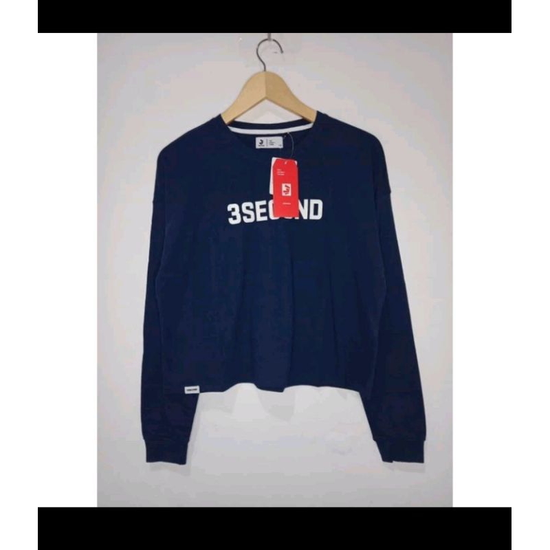 kaos tshirt 3second navy original 100%