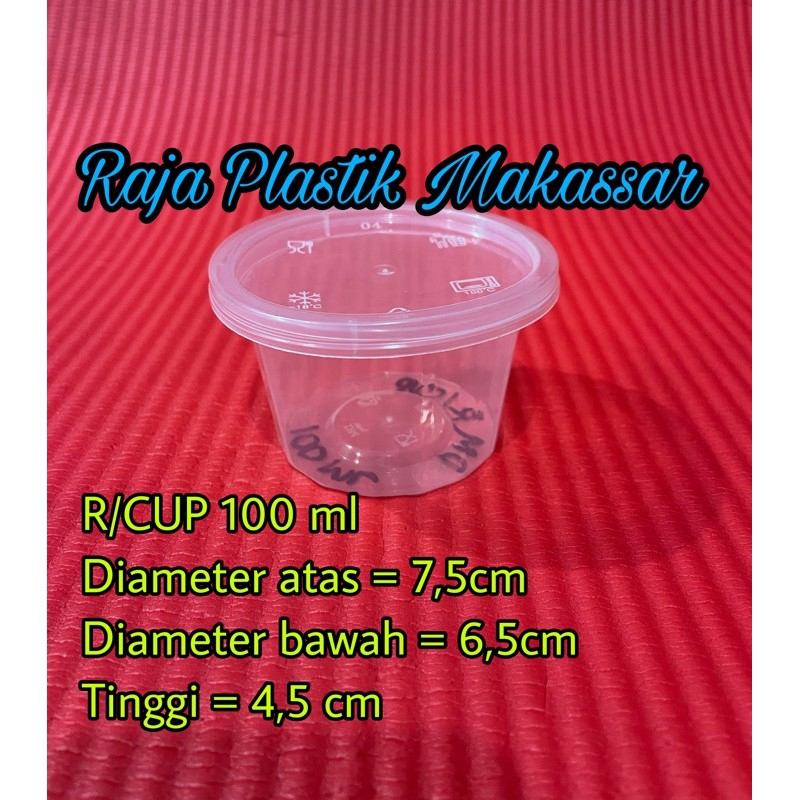 Thinwall Cup saus 100ml / Mika Saus 100 ml