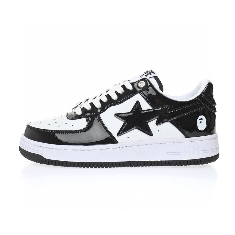 BAPESTA BLACK WHITE