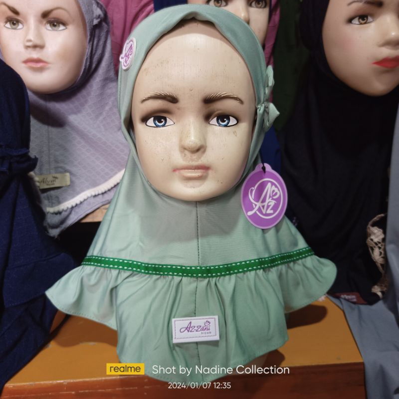 HIJAB ANAK BABY AZ ZANI KODE NC 6