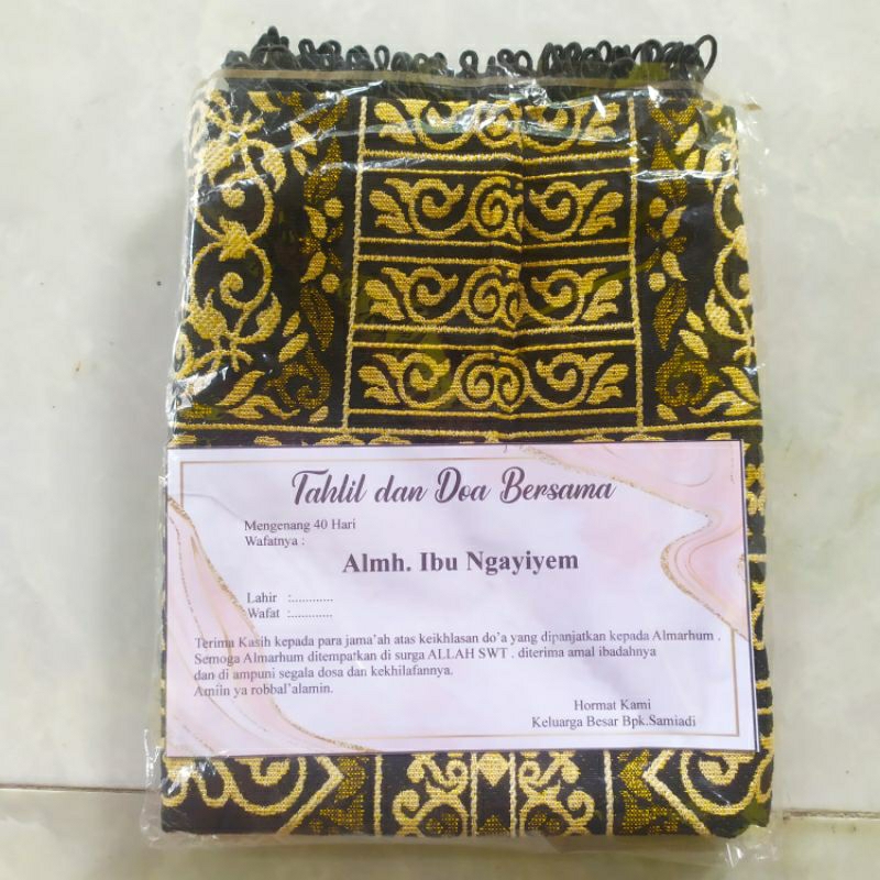 

label mengenang 40/100/1000 hari hvs/bc |mengenang wafat