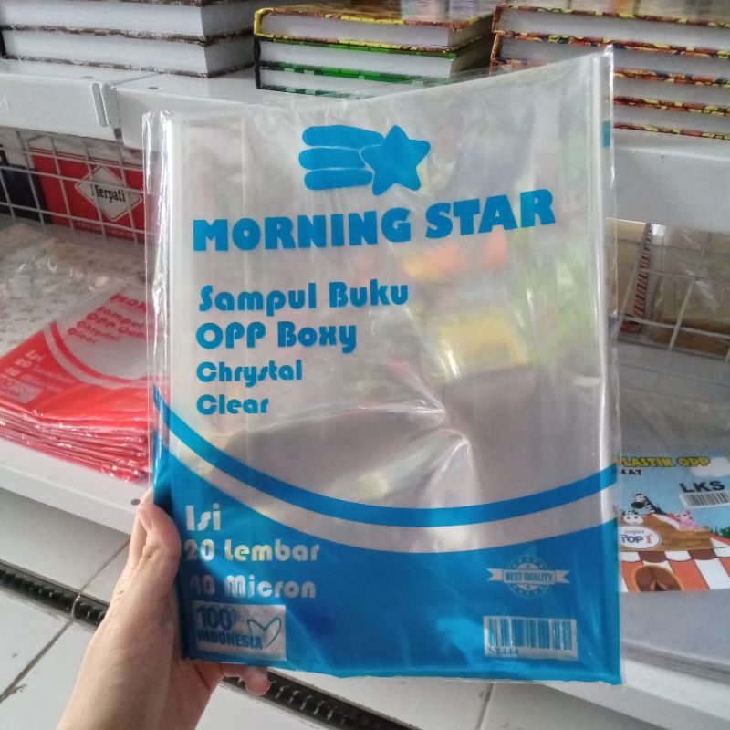 

ATK-POINT | Sampul plastik opp Boxy Morning star | acura 40 micron (1pak isi 20 lembar )