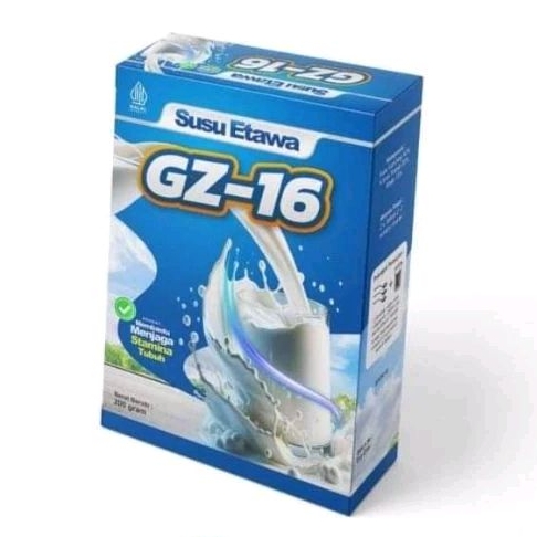 

Susu Kambing Etawa GZ-16 Kemasan 200 gr Susu Kambing Bubuk Plus Krimer Nabati