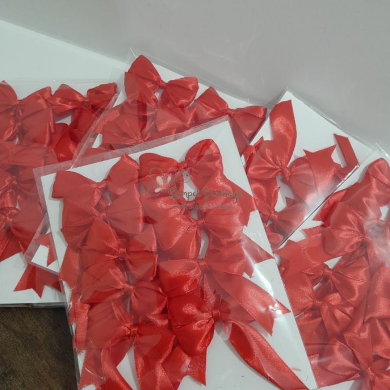 

10 PCS PITA SATIN TEMPEL DOUBLE BOW/ PITA SOUVENIR/ PITA HAMPERS/ PITA DOUBLE/ PITA DASI/ PITA SUVENIR/ PITA SATIN