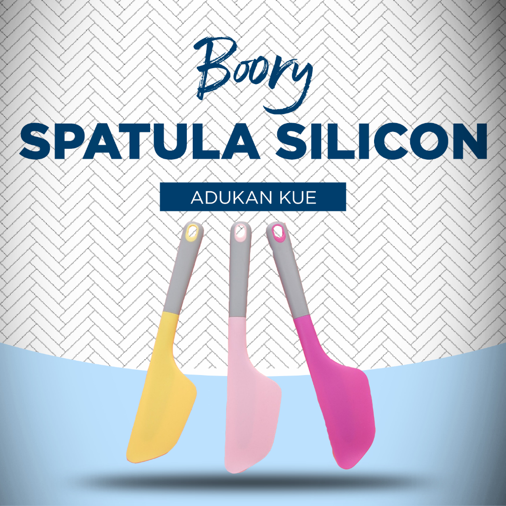 Spatula Silikon - Baking Spatula Silicone - Spatula Masak Tahan Panas