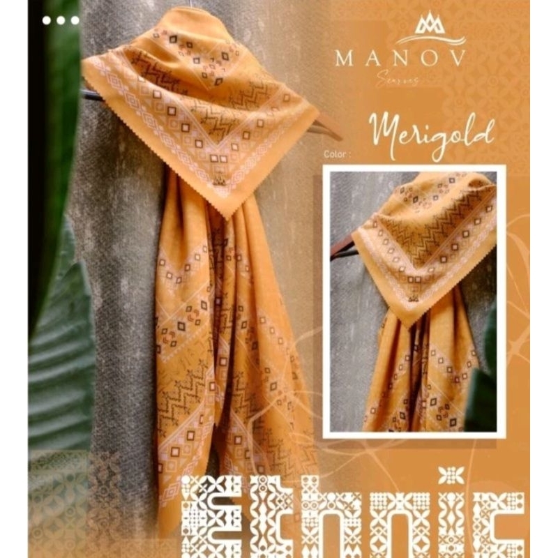Manov Scarves Ethnic merigold