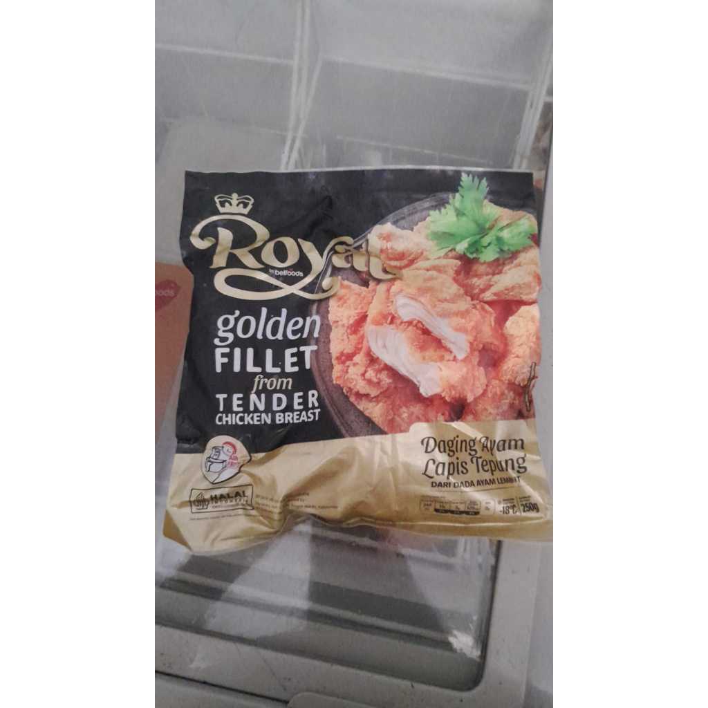 

ROYAL GOLDEN FILET AYAM BELFOODS 250GR