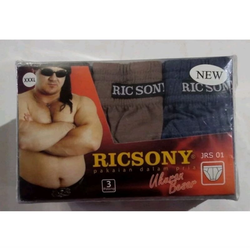 CD pria RICSONY JRS 01 JUMBO XXL-XXXL Harga Promo