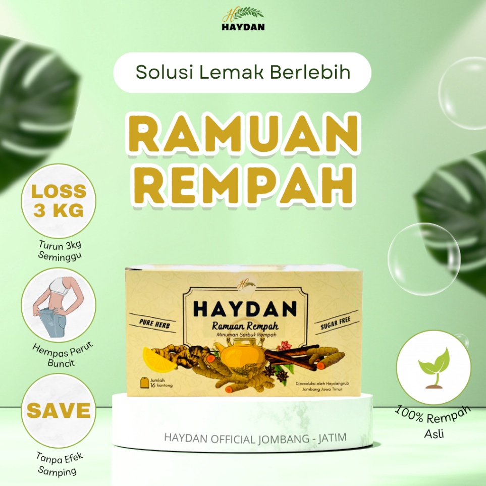 

BSBY71 STOK SIAP COD Teh Detox Teh Celup Rempah JSR Imunitas Ramuan Rempah Haydan