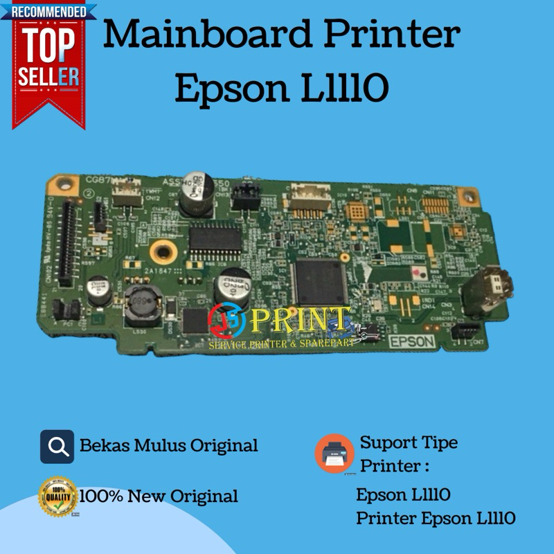 Mainboard printer epson L1110 second copotan unit used