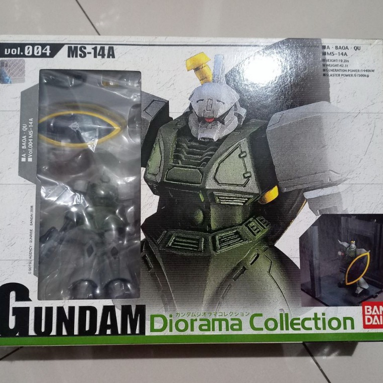 FIGURE ANIME GUNDAM DIORAMA COLLECTION MS-14A