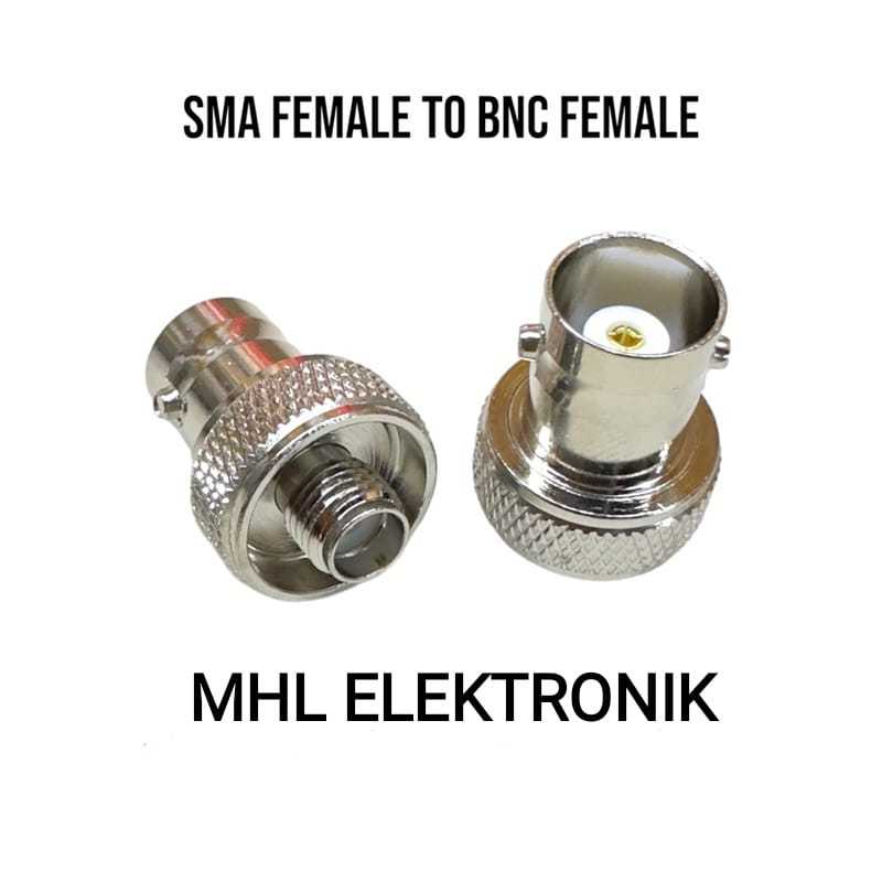 Konektor Sma Female To BNC Female Antena Ht Baofeng dll