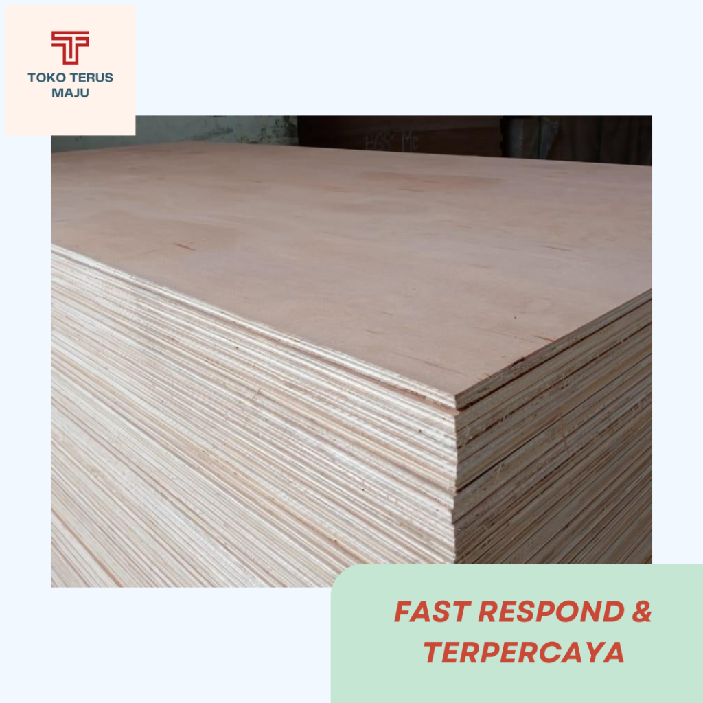 Triplek Cor 12mm MC (Meranti Campur) - Triplek untuk Cor - Harga Terbaik Kualitas Baik