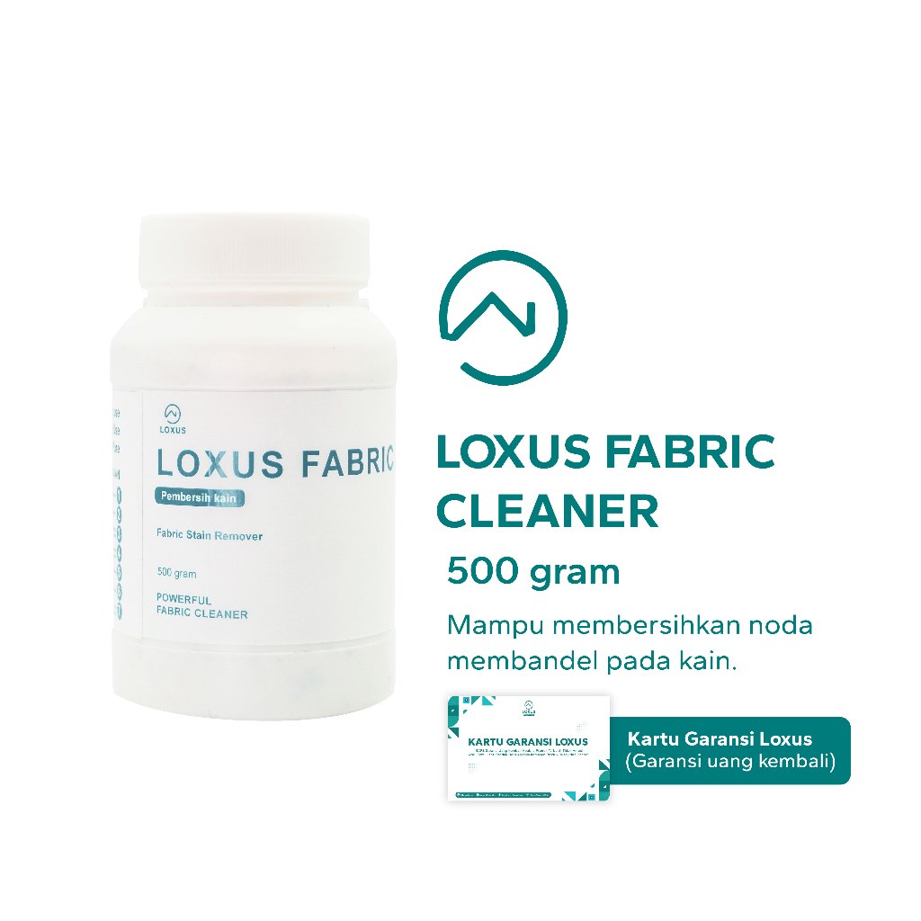 LOXUS FABRIC CLEANER PEMBERSIH NODA BAJU KAIN SARUNG BANTAL
