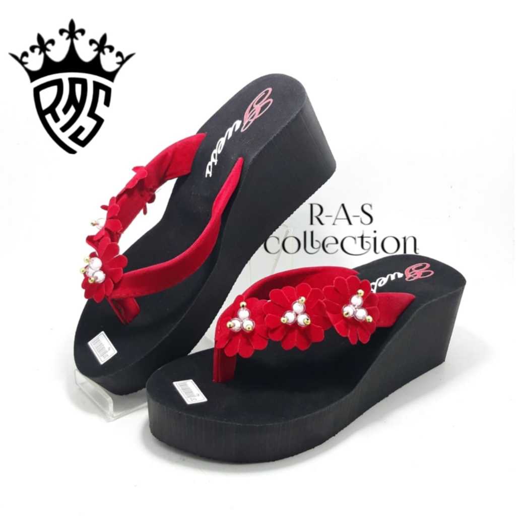 Sandal Spon Wedges Sandal Spon Tinggi