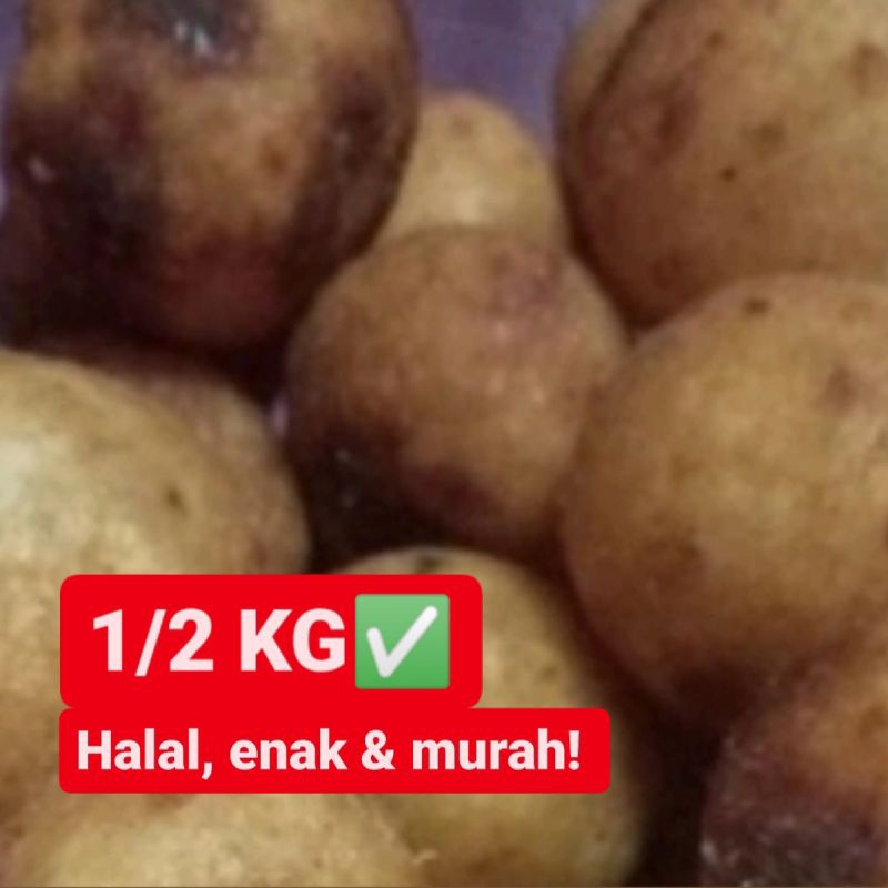 

500g Cimol Kering Pedas Daun Jeruk/Snack Kiloan Murah