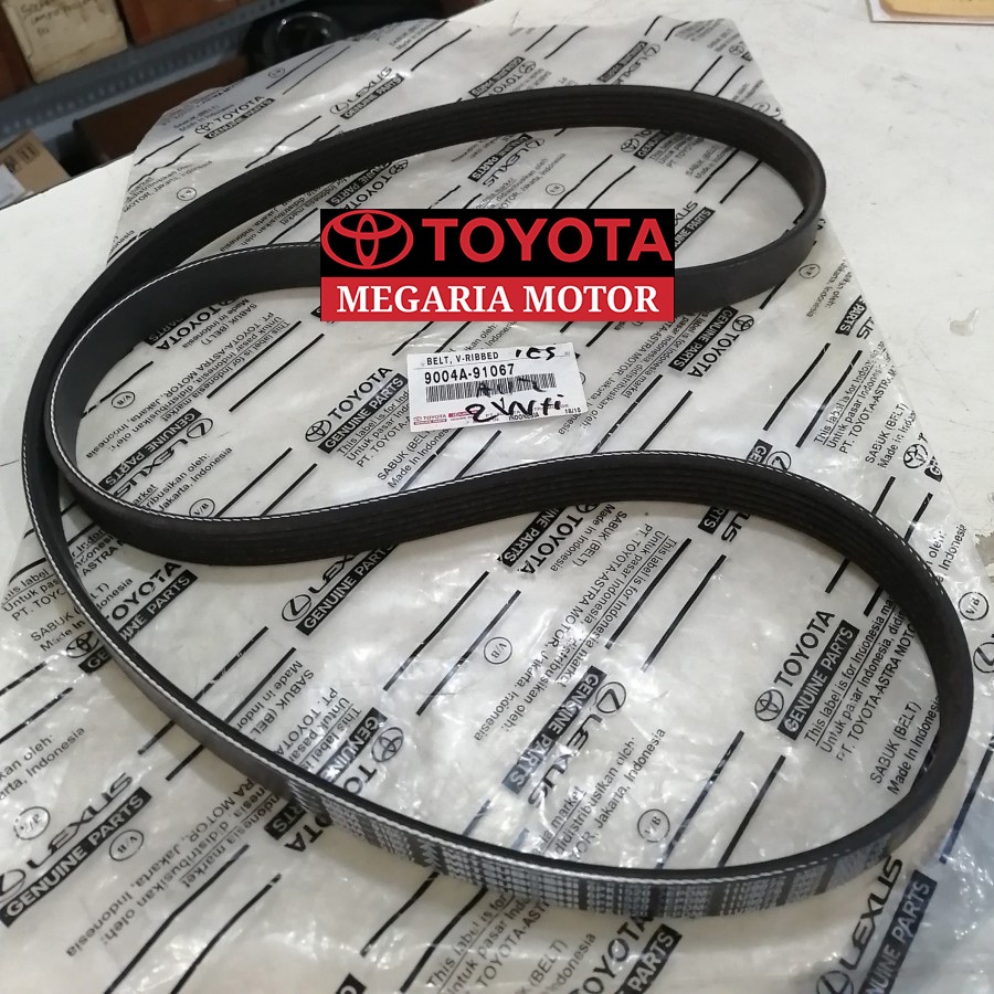 Fanbelt Fan V Belt Tali Kipas Avanza Xenia Dual VVTI 2015 2021 ORI