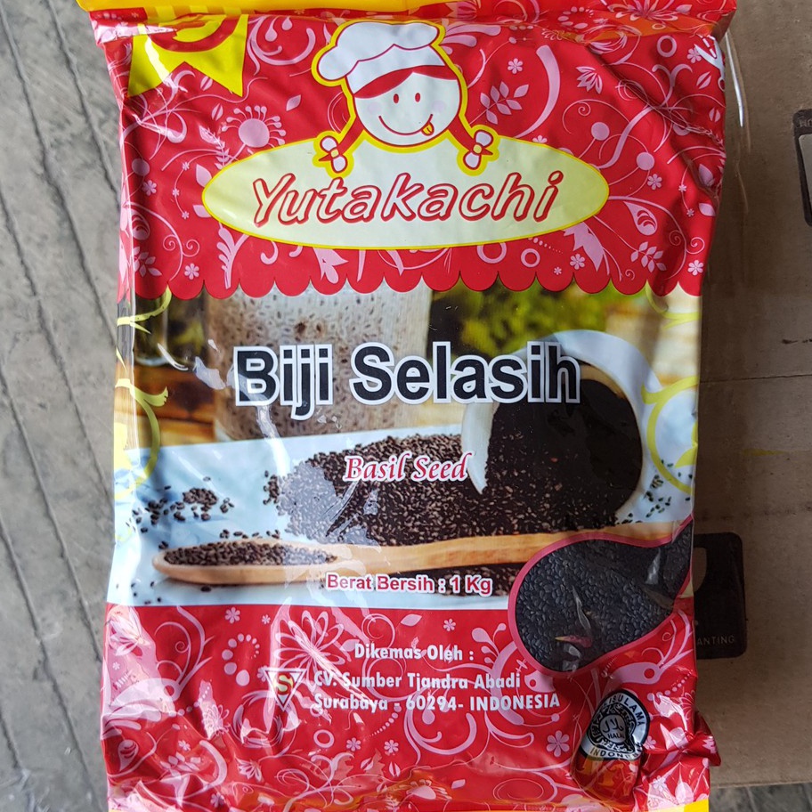 

RZMN3669 TERBARU Biji Selasih Yutakachi 1kg Basil Seed Import per 1 kg GROSIR KILOAN