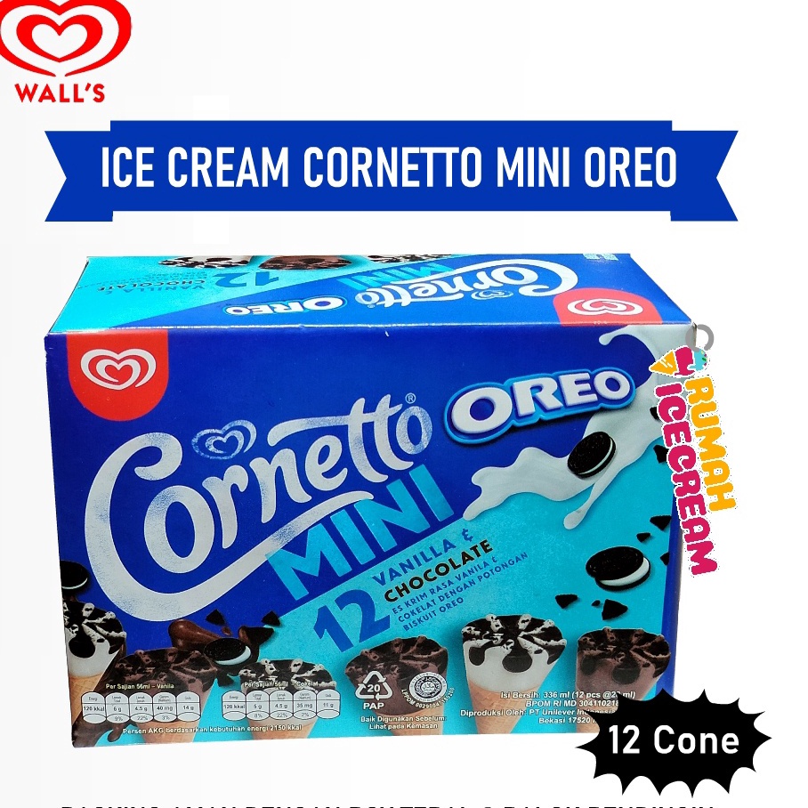 

VWQS947 PROMO SALE Es Krim Walls Cornetto Mini Oreo