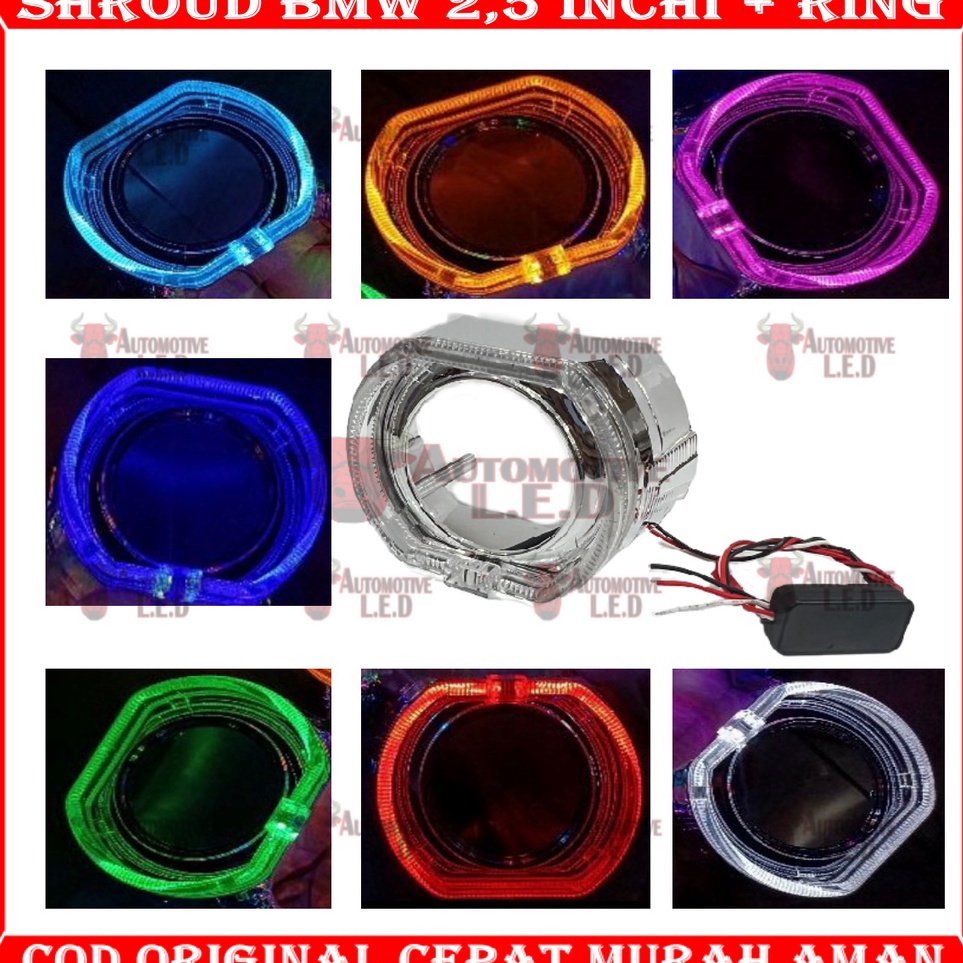 EKA ORIGINAL SHROUD BMW 25 INCHI  SHROUD BMW 25 INCHI  SHROUD PROJECTOR  SHROUD PROJIE BMW