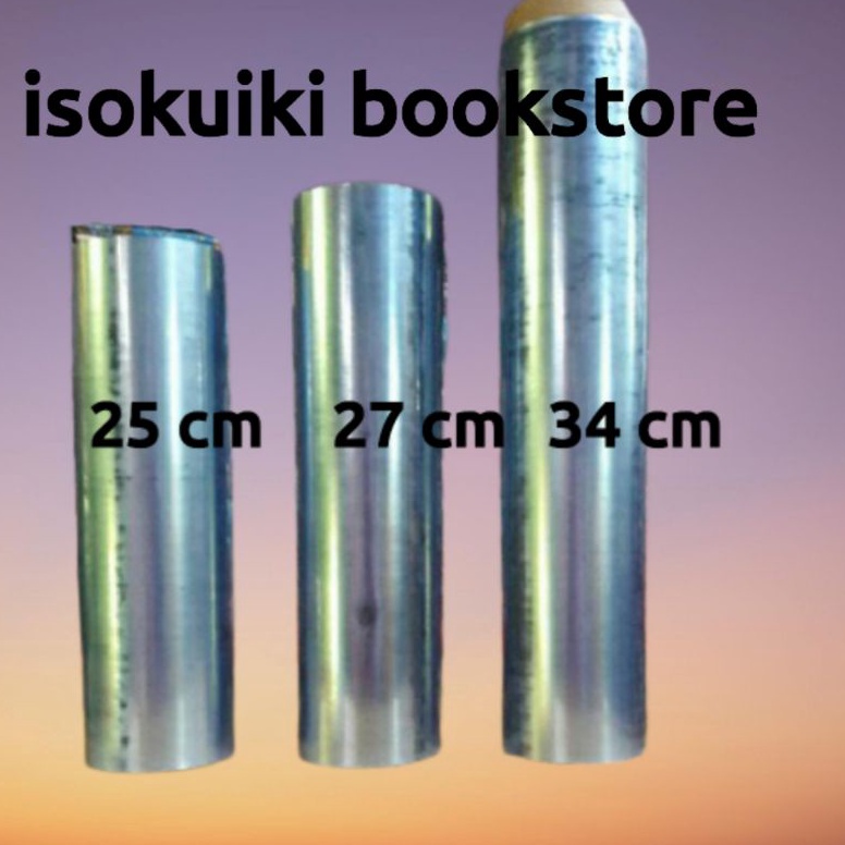 

Siap Kirim sampul plastik buku bening mika roll gulungan besar ukuran 342725 cm I9Y